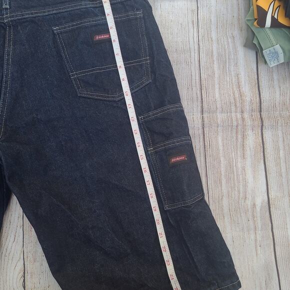 Vintage Dickies Carpenter denim shorts  Baggy Jorts - Picture 9 of 10